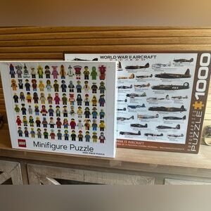 Set of 1000 piece puzzles